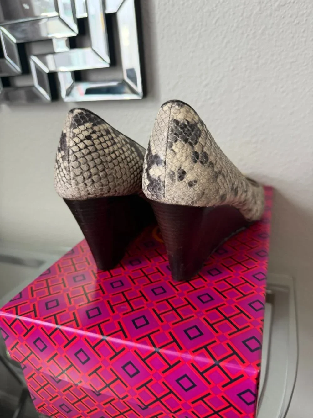 Tory Burch Wedge Heel Size 7.5